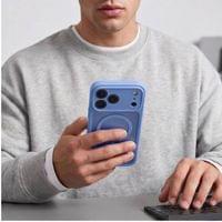 Magsafe Калъф за iPhone 18 Pro/ 17 Pro, Tech-Protect BasicMag Matte Case, Син - 6 Magsafe Калъф за iPhone 18 Pro/ 17 Pro, Tech-Protect BasicMag Matte Case, Син - 6