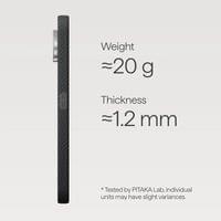 Magsafe Калъф за Google Pixel 11 Pro XL, Pitaka Edge Case Black/Grey, Черен - 2 Magsafe Калъф за Google Pixel 11 Pro XL, Pitaka Edge Case Black/Grey, Черен - 2