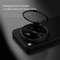 Magsafe калъф за Oppo Find X9 Ultra, Nillkin Clear CamShield Prop Mag Case, Черен - 6