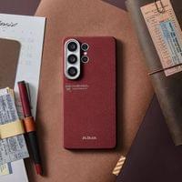 Magsafe Калъф за Samsung S26 Ultra, Pitaka Edge Harvard Case Crimson, Червен - 2
