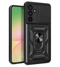 Калъф с Предпазител за Камера и Стойка за Samsung A27, Tech-Protect CamShield Pro Case, Черен - 2 Калъф с Предпазител за Камера и Стойка за Samsung A27, Tech-Protect CamShield Pro Case, Черен - 2