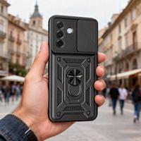 Калъф с Предпазител за Камера и Стойка за Samsung A27, Tech-Protect CamShield Pro Case, Черен - 6