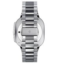 Метална Каишка за Samsung Watch Ultra 1/2 47mm, Spigen Modern Fit Band, Сребрист - 2 Метална Каишка за Samsung Watch Ultra 1/2 47mm, Spigen Modern Fit Band, Сребрист - 2