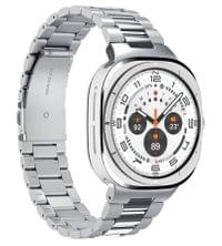 Метална Каишка за Samsung Watch Ultra 1/2 47mm, Spigen Modern Fit Band, Сребрист - 4 Метална Каишка за Samsung Watch Ultra 1/2 47mm, Spigen Modern Fit Band, Сребрист - 4