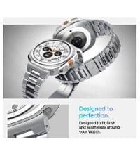 Метална Каишка за Samsung Watch Ultra 1/2 47mm, Spigen Modern Fit Band, Сребрист - 12 Метална Каишка за Samsung Watch Ultra 1/2 47mm, Spigen Modern Fit Band, Сребрист - 12