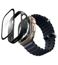 Цялостен Калъф за Watch Ultra 1 / 2 / 3 / 4 49mm, Spigen Thin Fit 360 Case, Черен - 4 Цялостен Калъф за Watch Ultra 1 / 2 / 3 / 4 49mm, Spigen Thin Fit 360 Case, Черен - 4