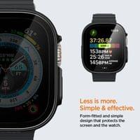 Цялостен Калъф за Watch Ultra 1 / 2 / 3 / 4 49mm, Spigen Thin Fit 360 Case, Черен - 7 Цялостен Калъф за Watch Ultra 1 / 2 / 3 / 4 49mm, Spigen Thin Fit 360 Case, Черен - 7