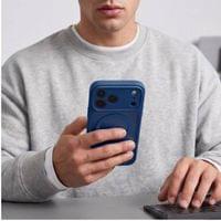 Magsafe Калъф за iPhone 18 Pro/ 17 Pro, Tech-Protect BasicMag Matte Case, Тъмно Син - 7 Magsafe Калъф за iPhone 18 Pro/ 17 Pro, Tech-Protect BasicMag Matte Case, Тъмно Син - 7