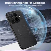 Magsafe калъф за Xiaomi 17T Pro, GKK Carbon Texture Mag Case, Черен - 2