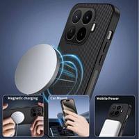Magsafe калъф за Xiaomi 17T Pro, GKK Carbon Texture Mag Case, Черен - 2 Magsafe калъф за Xiaomi 17T Pro, GKK Carbon Texture Mag Case, Черен - 2