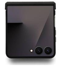 MagSafe Калъф за Samsung Z Flip 7, Guess Leather 4G Classic Case, Черен - 4