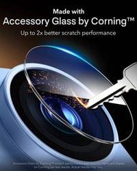 Протектор за Камерата на iPhone 18 Pro, ESR Armorite Pro Cam Glass, Син - 3 Протектор за Камерата на iPhone 18 Pro, ESR Armorite Pro Cam Glass, Син - 3
