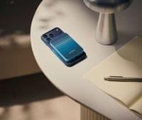 Magsafe Външна Батерия, Pitaka Aramid Magnetic 10000mAh Qi2 Moonrise, Син - 6