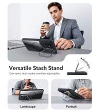 Magsafe Калъф за Samsung S26 Ultra, ESR Classic Hybrid Kickstand Magnetic Case, Черен - 3