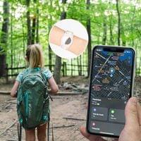 Детски Калъф за Apple AirTag 1/ 2, Tech-Protect Nylon Case, Син - 2 Детски Калъф за Apple AirTag 1/ 2, Tech-Protect Nylon Case, Син - 2