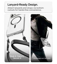 Magsafe Калъф за iPhone 18 Pro/ 17 Pro, Spigen Ultra Hybrid Mag Fit Case Clear/Graphite, Прозрачен - 4 Magsafe Калъф за iPhone 18 Pro/ 17 Pro, Spigen Ultra Hybrid Mag Fit Case Clear/Graphite, Прозрачен - 4
