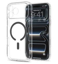 Magsafe Калъф за iPhone 18 Pro/ 17 Pro, Spigen Ultra Hybrid Mag Fit Case Clear/Graphite, Прозрачен - 6 Magsafe Калъф за iPhone 18 Pro/ 17 Pro, Spigen Ultra Hybrid Mag Fit Case Clear/Graphite, Прозрачен - 6
