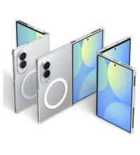 Magsafe Тънък Калъф за Samsung Z Fold 8, Spigen Airskin Case, Прозрачен - 2