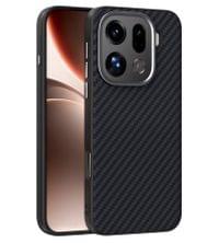 Magsafe Kалъф за Oppo Find X9 Pro, GKK Carbon Desigh Case, Черен - 1