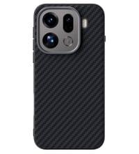 Magsafe Kалъф за Oppo Find X9 Pro, GKK Carbon Desigh Case, Черен - 2