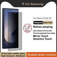 Затъмняващ Протектор за Samsung Z Fold 8 Ultra, Imak Privacy Anti-Spy Glass, Черен - 6