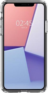 Противоударен Силиконов Калъф за iPhone 11, Spigen Liquid Crystal Case, Прозрачен - 7