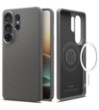 Magsafe Калъф за Samsung S26 Ultra, Spigen Liquid Air Mag Fit Marble Gray Case, Сив - 2