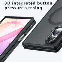 Magsafe Калъф за Samsung Z Fold 8, GKK MagMat Smoky Case, Черен - 11