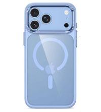 Magsafe калъф за iPhone 18 Pro Max/ 17 Pro Max, Tech-Protect MagMat CC Case, Син - 3
