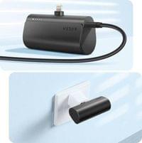 Външна батерия, Veger PlugOn Lightning 5000mAh 20W, Черен - 4