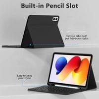 Калъф за таблет за Xiaomi Poco Pad M1 / Xiaomi Redmi Pad 2 Pro 12.1, Tech-Protect SC Pen + Keyboard Case, Черен - 3