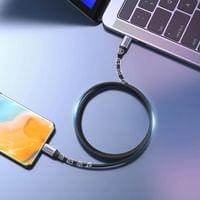 Кабел USB-C to USB-C, Ugreen 240W Woven 1m, Сив - 2