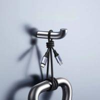 Кабел USB-C to USB-C, Ugreen 240W Woven 1m, Сив - 7