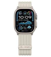 Текстилна Каишка за Apple Watch 44/ 45/ 46/ 49mm, Tech-Protect Nylon Sport Band, Бежов - 2