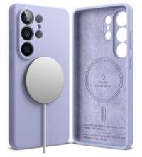 Magsafe Калъф за Samsung S26 Ultra, Ringke Silicone Magnetic Case, Лилав - 2