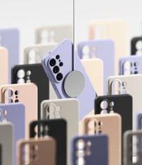Magsafe Калъф за Samsung S26 Ultra, Ringke Silicone Magnetic Case, Лилав - 4