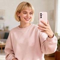 Силиконов Калъф за Samsung A37, Tech-Protect Icon Soft Case, Розов - 4 Силиконов Калъф за Samsung A37, Tech-Protect Icon Soft Case, Розов - 4