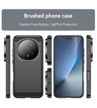 Противоударен Калъф за Honor Magic 8 Pro, Premium Carbon Case, Черен - 2