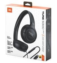 Слушалки с Кабел, JBL Tune 530C USB-C, Черен - 7 Слушалки с Кабел, JBL Tune 530C USB-C, Черен - 7