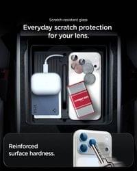 Протектор за Камерата на iPhone 18 Pro Max, Spigen EZ Fit Optik Pro XL Glas.tR, Сребрист - 8 Протектор за Камерата на iPhone 18 Pro Max, Spigen EZ Fit Optik Pro XL Glas.tR, Сребрист - 8