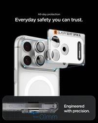 Протектор за Камерата на iPhone 18 Pro Max, Spigen EZ Fit Optik Pro XL Glas.tR, Сребрист - 11 Протектор за Камерата на iPhone 18 Pro Max, Spigen EZ Fit Optik Pro XL Glas.tR, Сребрист - 11