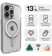 Magsafe Калъф за iPhone 14 Pro Max, ZAGG Gear4 Crystal Palace Snap Case, Прозрачен - 2