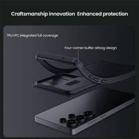 Magsafe калъф с Плъзгач за Камера за Samsung S25 Ultra, Nillkin CamShield Pro Case, Черен - 7