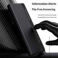Активен Калъф за Honor Magic V6, Smart Book Case, Черен - 2