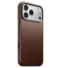 Magsafe Кожен Калъф за iPhone 17 Pro, Nomad Traditional Leather Case, Кафяв - 0