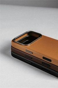 Magsafe Кожен Калъф за iPhone 17 Pro, Nomad Traditional Leather Case, Кафяв - 6