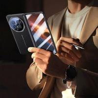 Кожен Калъф за Honor Magic V6, Full Cover Case, Червен - 6
