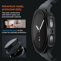 Калъф с Протектор за Samsung Watch 8/ 9 44mm, Spigen Thin Fit 360 Case, Черен - 8 Калъф с Протектор за Samsung Watch 8/ 9 44mm, Spigen Thin Fit 360 Case, Черен - 8