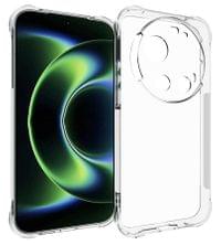 Противоударен Силиконов Калъф за Xiaomi 17 Ultra, Crystal Armor Case, Прозрачен - 1