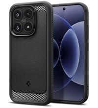 Противоударен Калъф за Xiaomi 17, Spigen Rugged Armor Case, Черен - 1